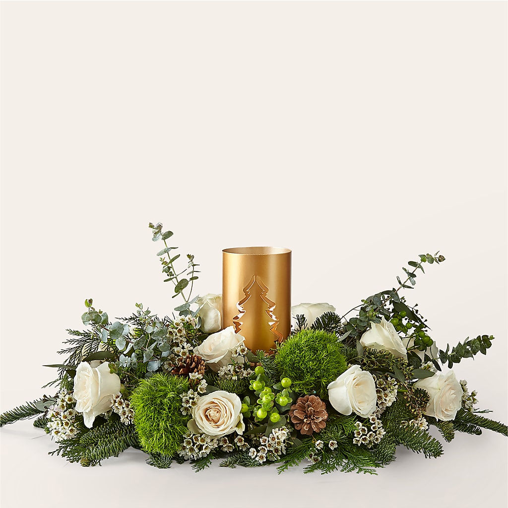 Chestnuts Roasting Centerpiece – MEME'S FLOWER SHOP LLC, Bay Minette AL