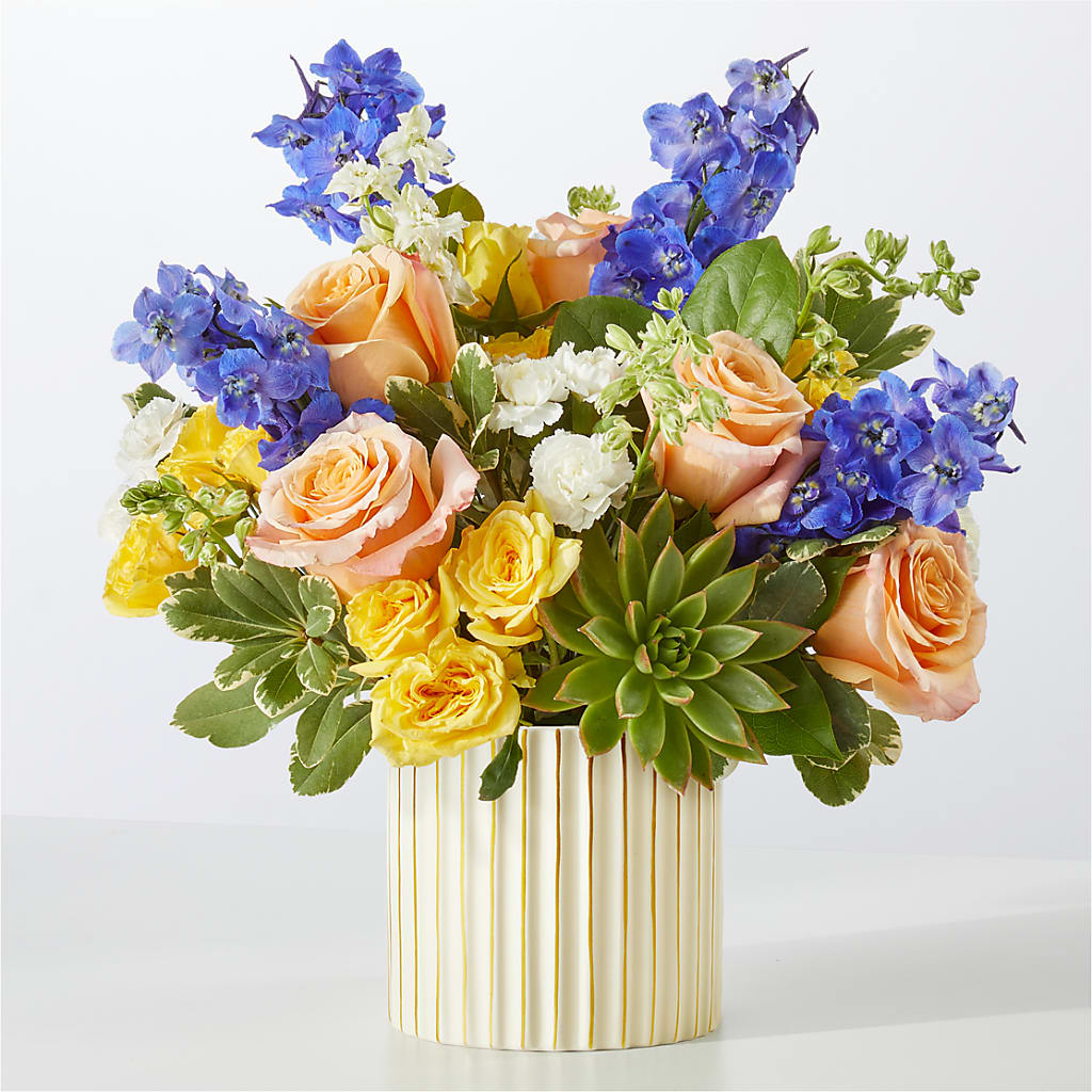 Cobalt Reverie Bouquet – MEME'S FLOWER SHOP LLC, Bay Minette AL