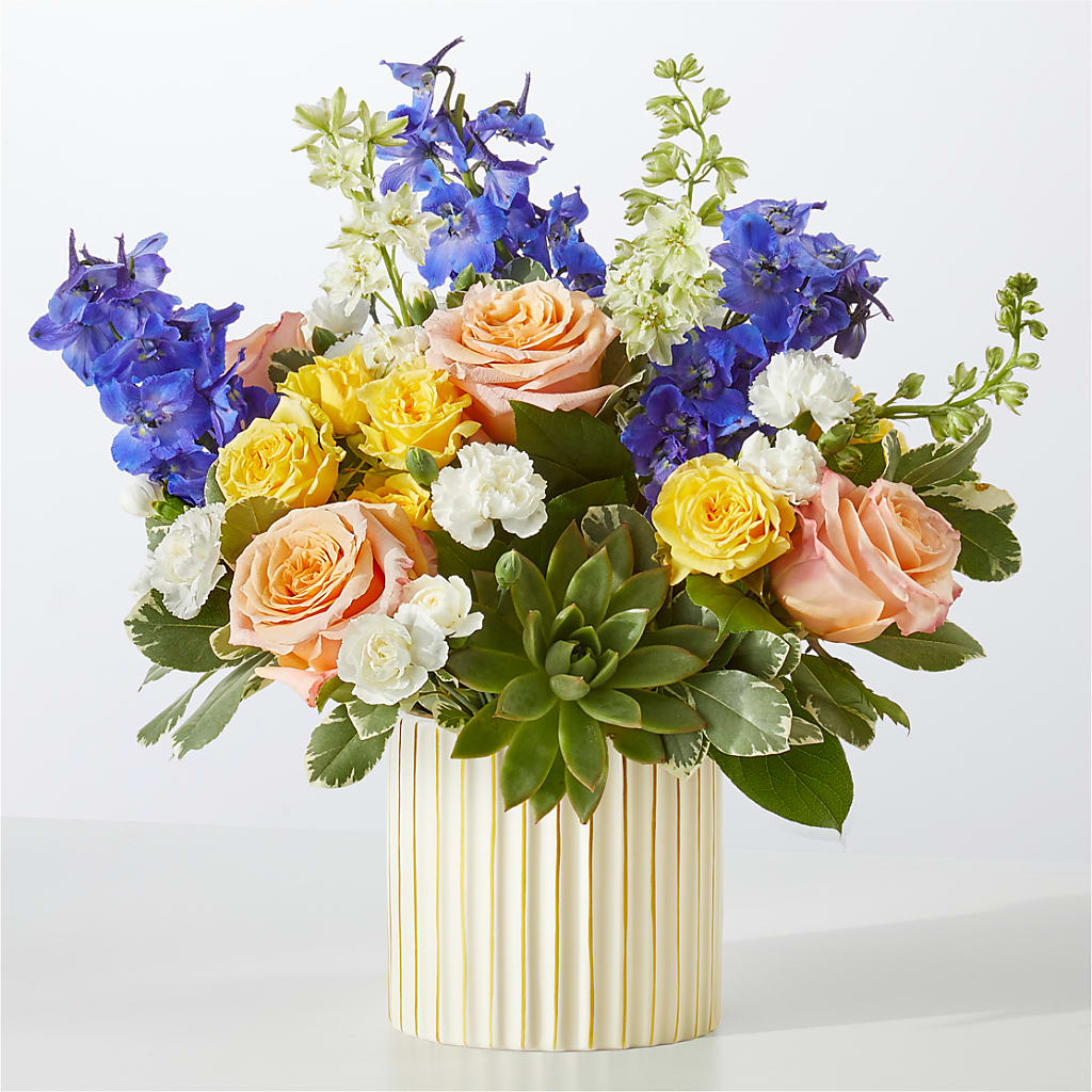 Cobalt Reverie Bouquet – MEME'S FLOWER SHOP LLC, Bay Minette AL