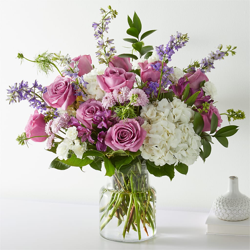 Violet Caress Bouquet – MEME'S FLOWER SHOP LLC, Bay Minette AL