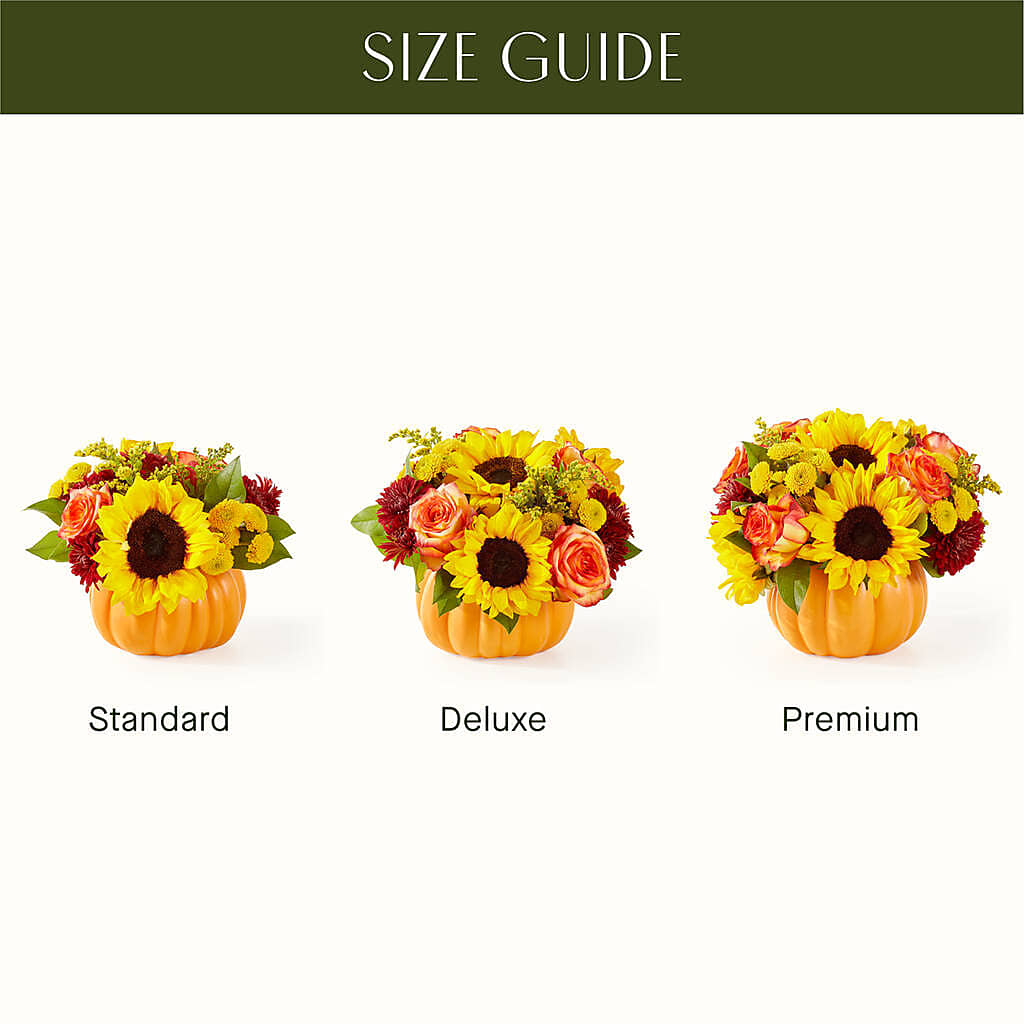 Golden Gourd Pumpkin Bouquet – MEME'S FLOWER SHOP LLC, Bay Minette AL