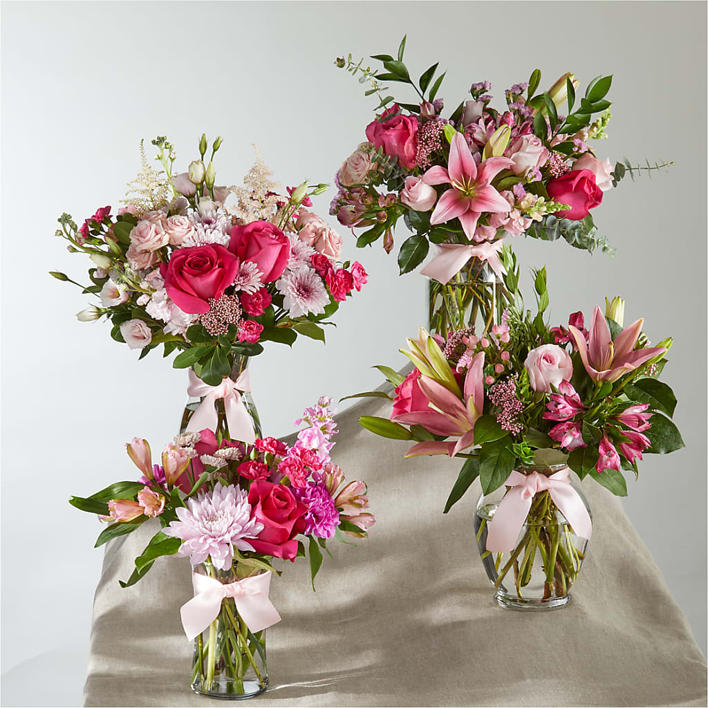 Pink Ribbon - A Florist Original – MEME'S FLOWER SHOP LLC, Bay Minette AL