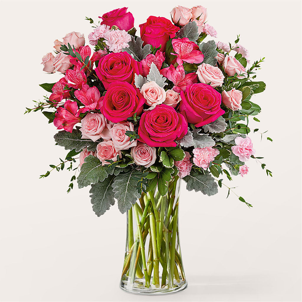 Tickled Pink Bouquet – MEME'S FLOWER SHOP LLC, Bay Minette AL