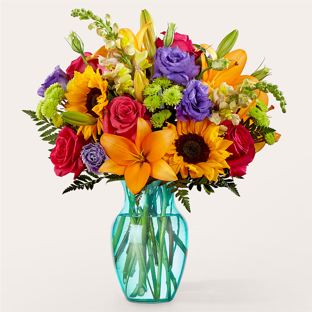Double Rainbow Bouquet – MEME'S FLOWER SHOP LLC, Bay Minette AL