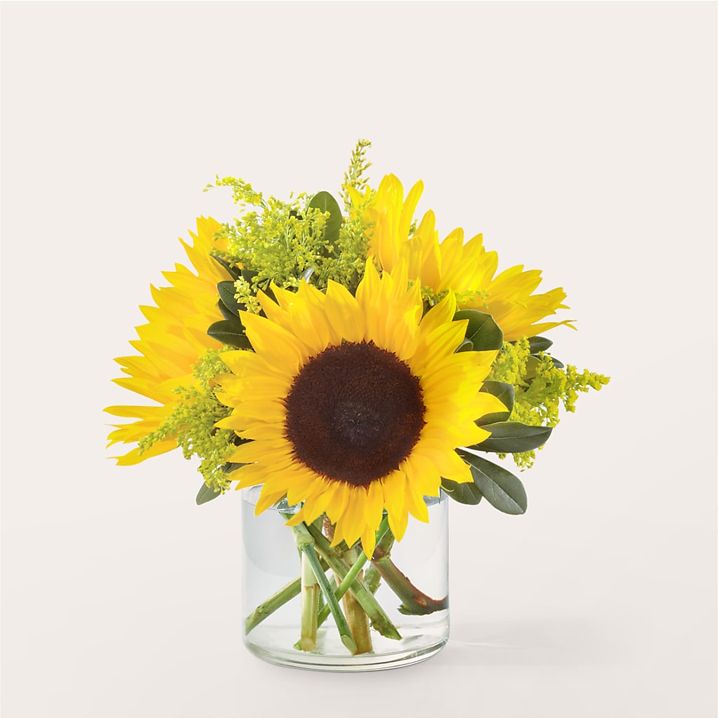 Beaming Sunflower Bouquet – MEME'S FLOWER SHOP LLC, Bay Minette AL