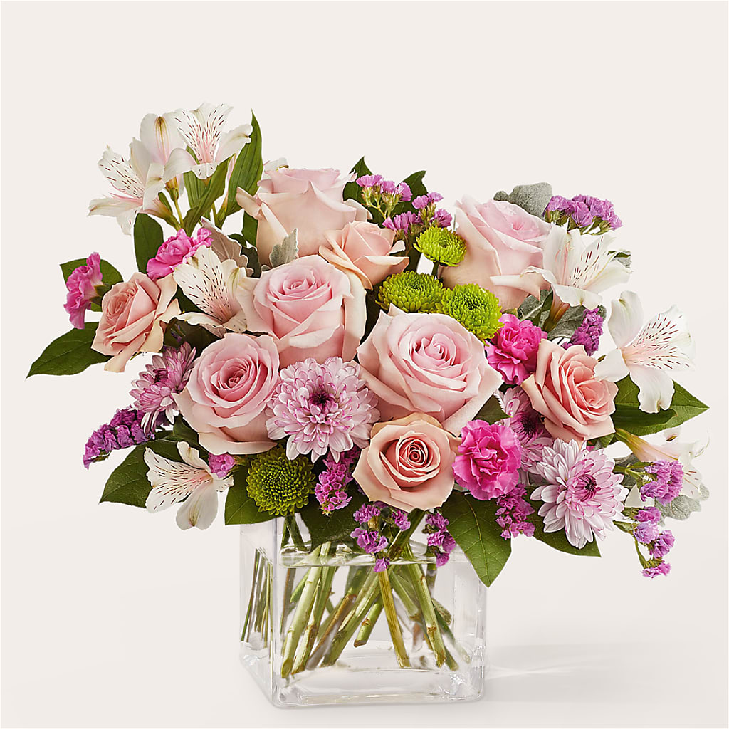 Pink Suede Bouquet – MEME'S FLOWER SHOP LLC, Bay Minette AL