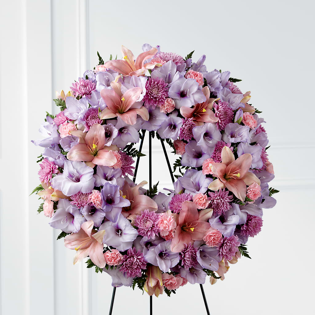 Beloved Friend Wreath – MEME'S FLOWER SHOP LLC, Bay Minette AL