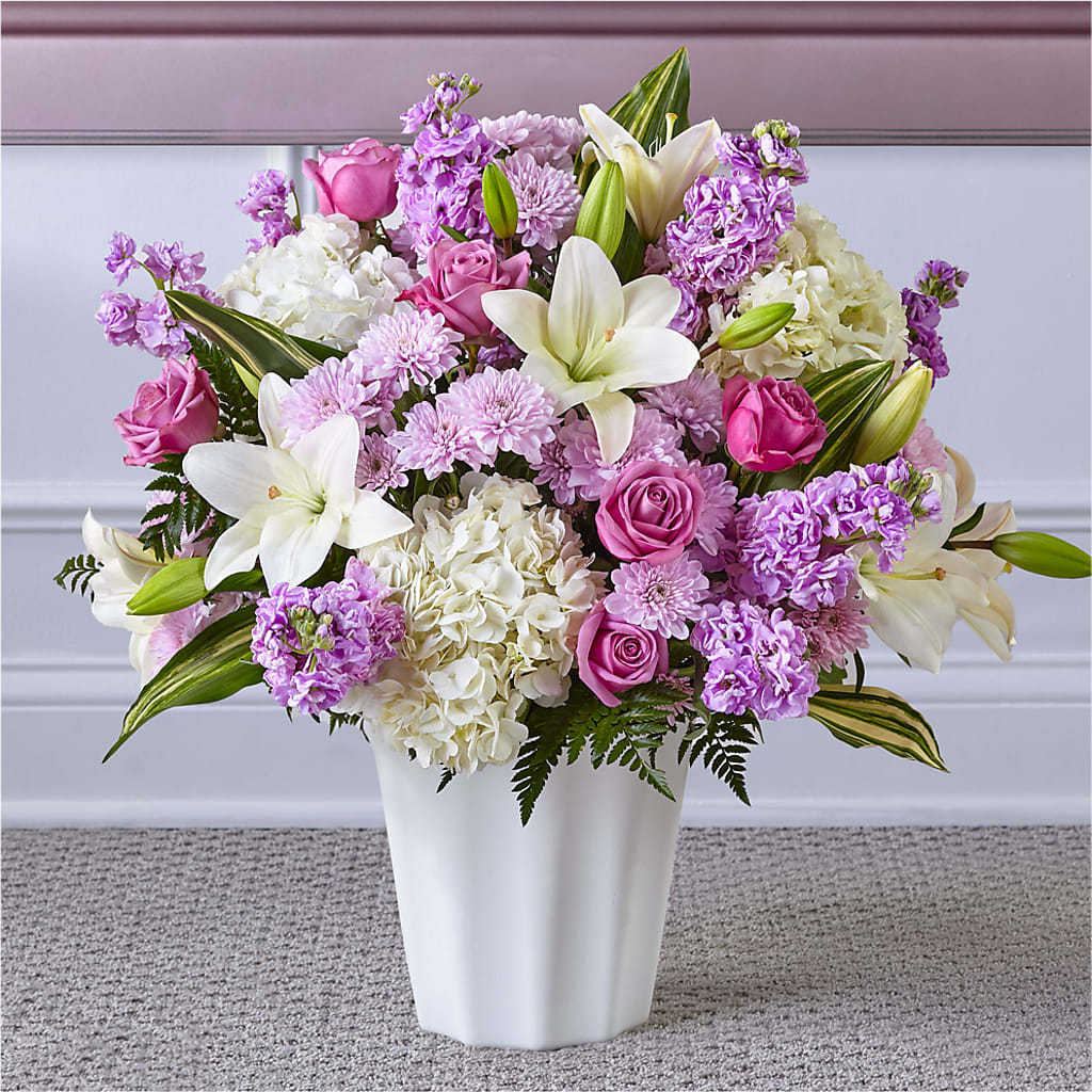 Heaven Sent Floor Basket – MEME'S FLOWER SHOP LLC, Bay Minette AL