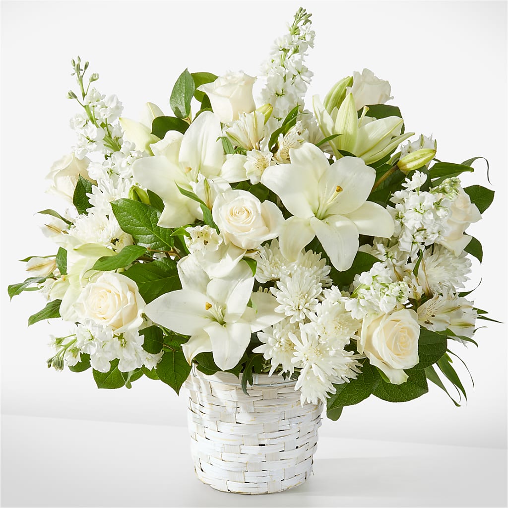 Peaceful Reflections Arrangement – MEME'S FLOWER SHOP LLC, Bay Minette AL