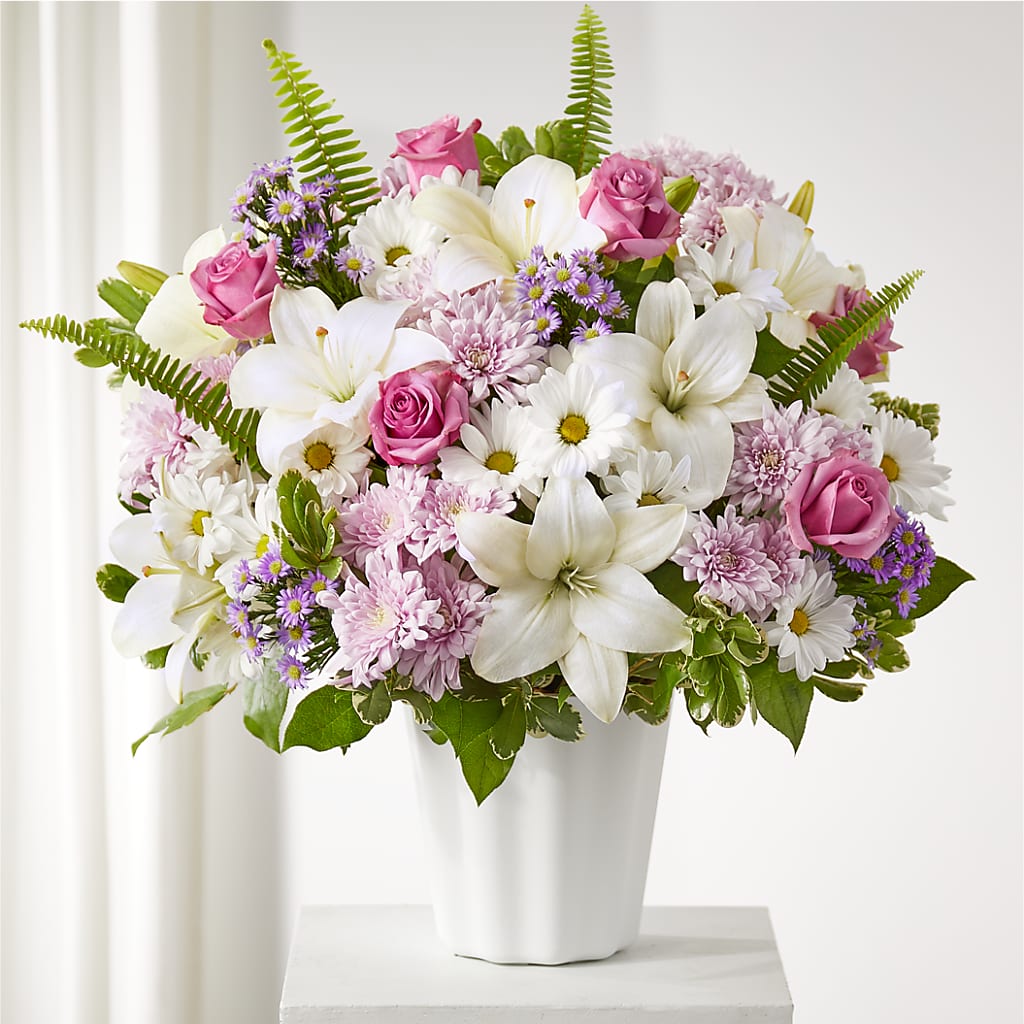 Warmest Thoughts Tabletop Basket – MEME'S FLOWER SHOP LLC, Bay Minette AL