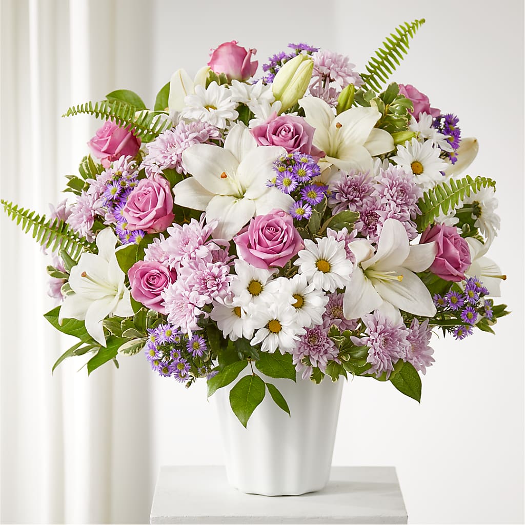 Warmest Thoughts Tabletop Basket – MEME'S FLOWER SHOP LLC, Bay Minette AL