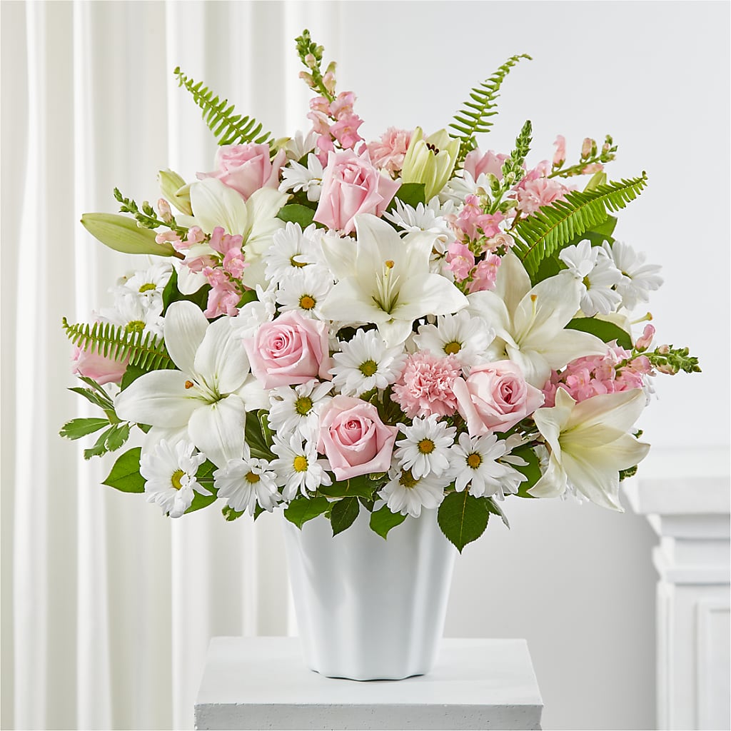 Soft Touch Tabletop Basket – MEME'S FLOWER SHOP LLC, Bay Minette AL