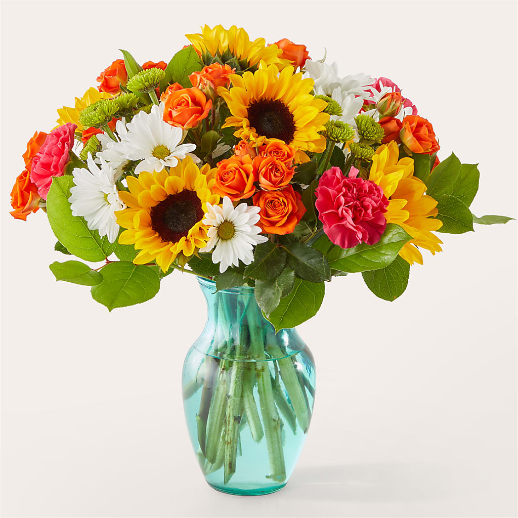 Sun-drenched Blooms Bouquet – MEME'S FLOWER SHOP LLC, Bay Minette AL