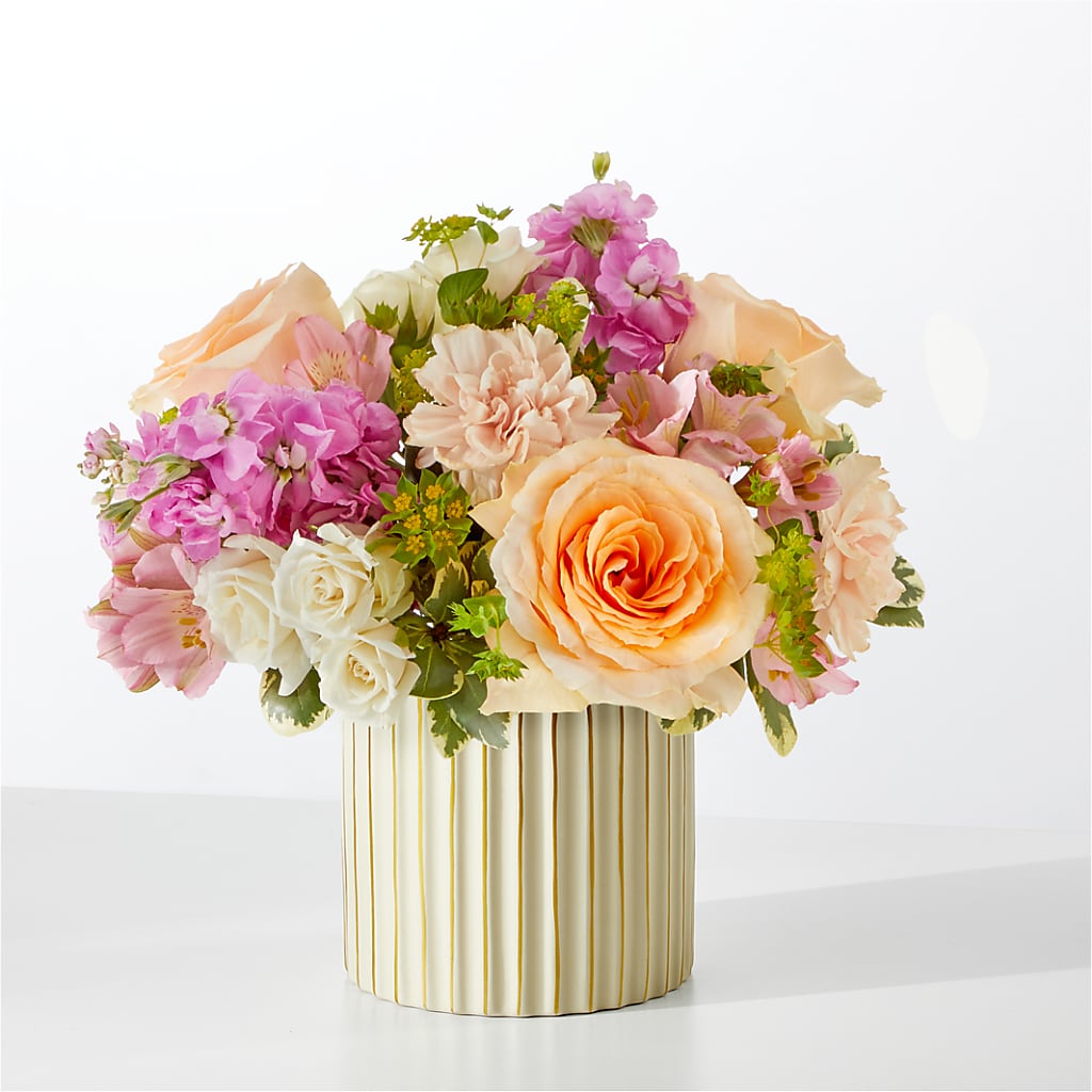 Paradise Bouquet with Ivory Vase – MEME'S FLOWER SHOP LLC, Bay Minette AL