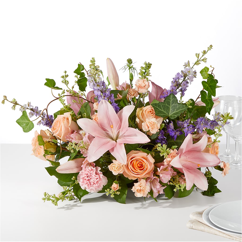 Blossom Time Centerpiece – MEME'S FLOWER SHOP LLC, Bay Minette AL