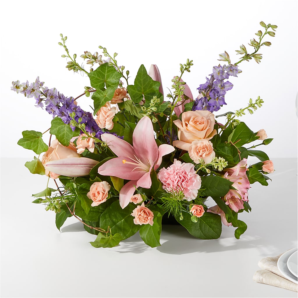 Blossom Time Centerpiece – MEME'S FLOWER SHOP LLC, Bay Minette AL