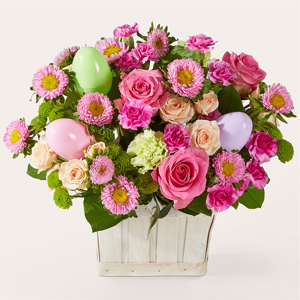Get Eggcited Basket – MEME'S FLOWER SHOP LLC, Bay Minette AL
