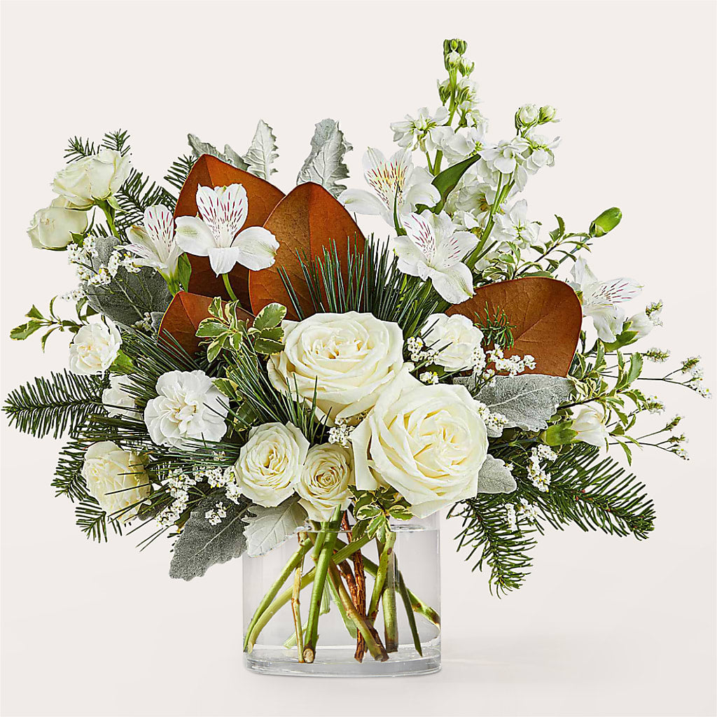 Fresh Snowfall Bouquet – MEME'S FLOWER SHOP LLC, Bay Minette AL