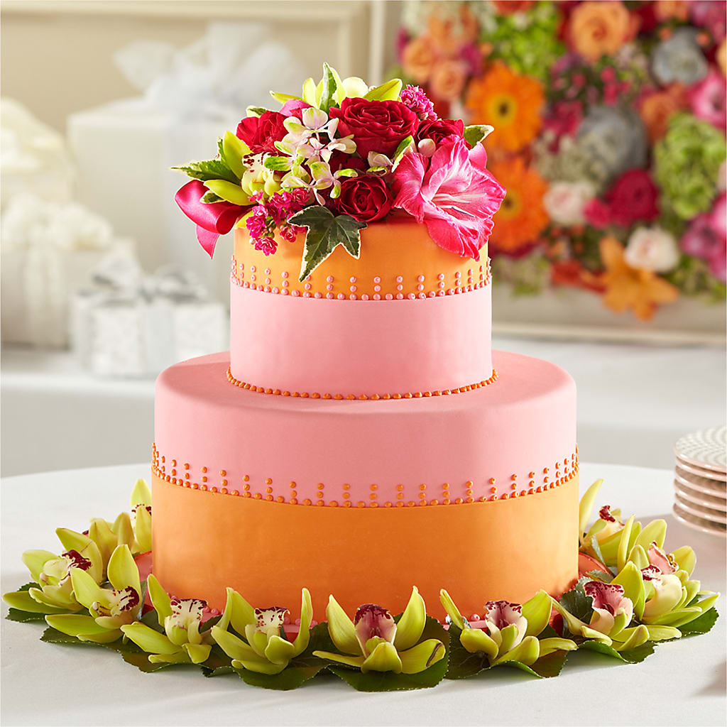 Sweet Citrus Cake Decor – MEME'S FLOWER SHOP LLC, Bay Minette AL
