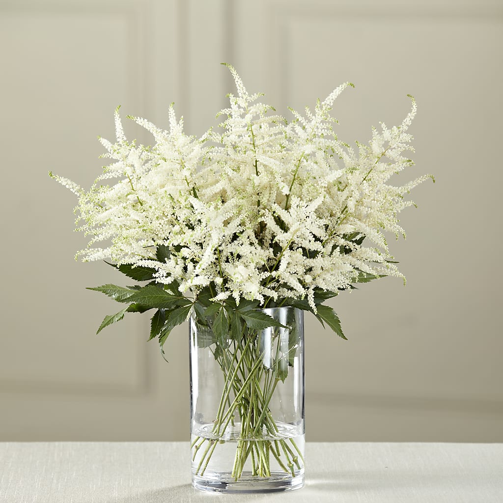 White Astilbe Bouquet – MEME'S FLOWER SHOP LLC, Bay Minette AL
