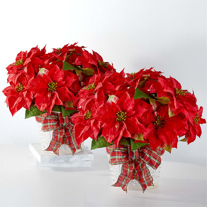 Happiest Holidays Poinsettia Bundle – MEME'S FLOWER SHOP LLC, Bay Minette AL