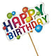 Happy Birthday Pick – MEME'S FLOWER SHOP LLC, Bay Minette AL