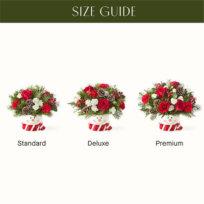 Jolly Snowman Bouquet – MEME'S FLOWER SHOP LLC, Bay Minette AL