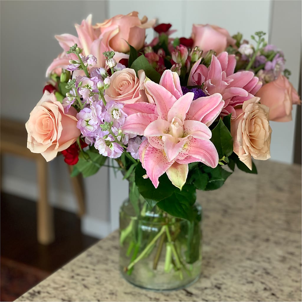 Romantique Bouquet – MEME'S FLOWER SHOP LLC, Bay Minette AL