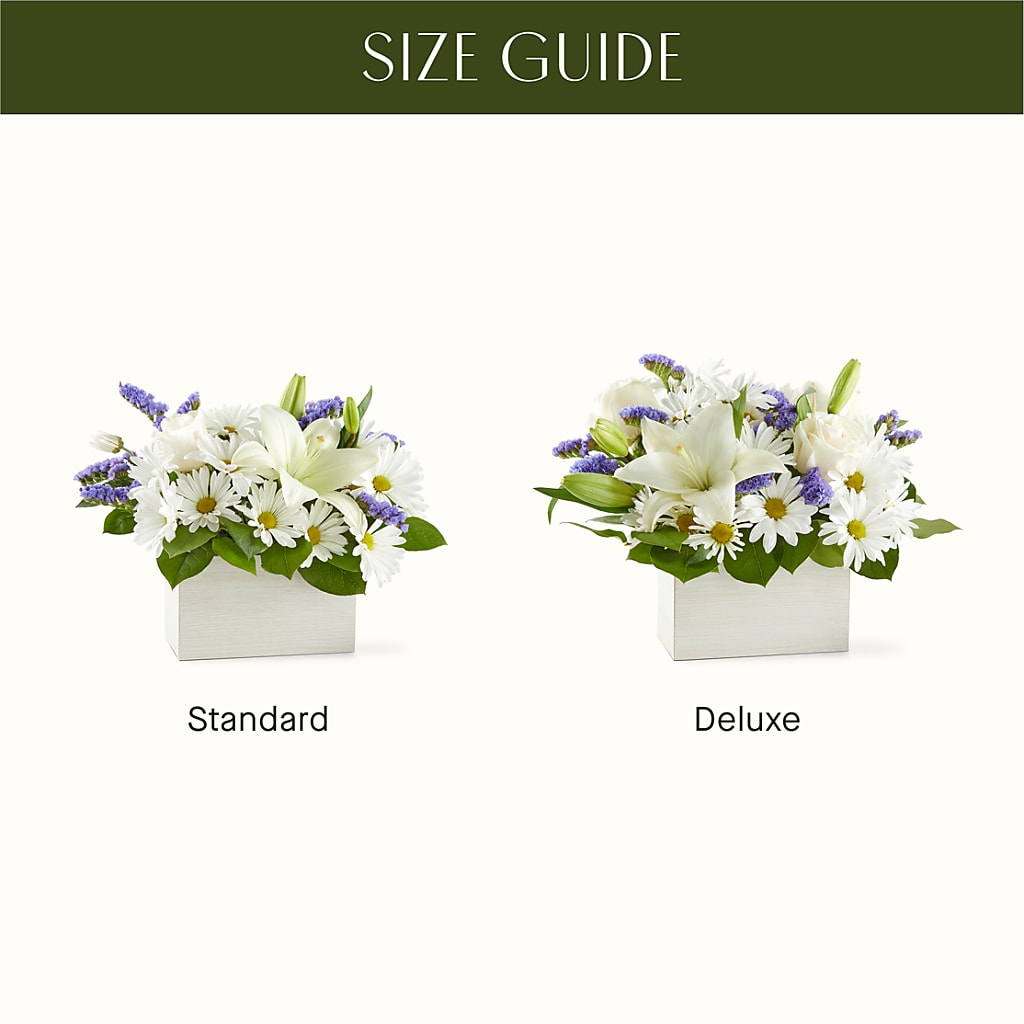 Beyond Blue Box Bouquet – MEME'S FLOWER SHOP LLC, Bay Minette AL