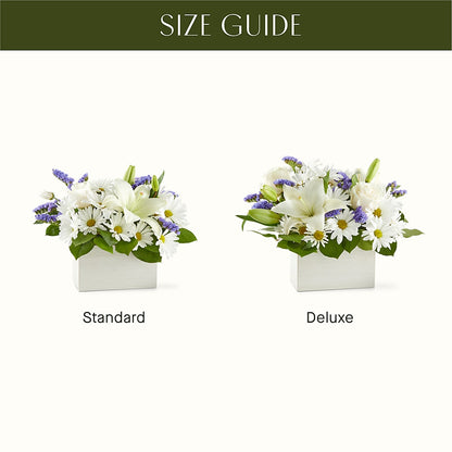 Beyond Blue Box Bouquet – MEME'S FLOWER SHOP LLC, Bay Minette AL