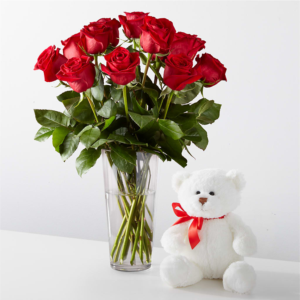 Romantic Long Stem Red Rose Bouquet Bundles – MEME'S FLOWER SHOP LLC, Bay Minette AL