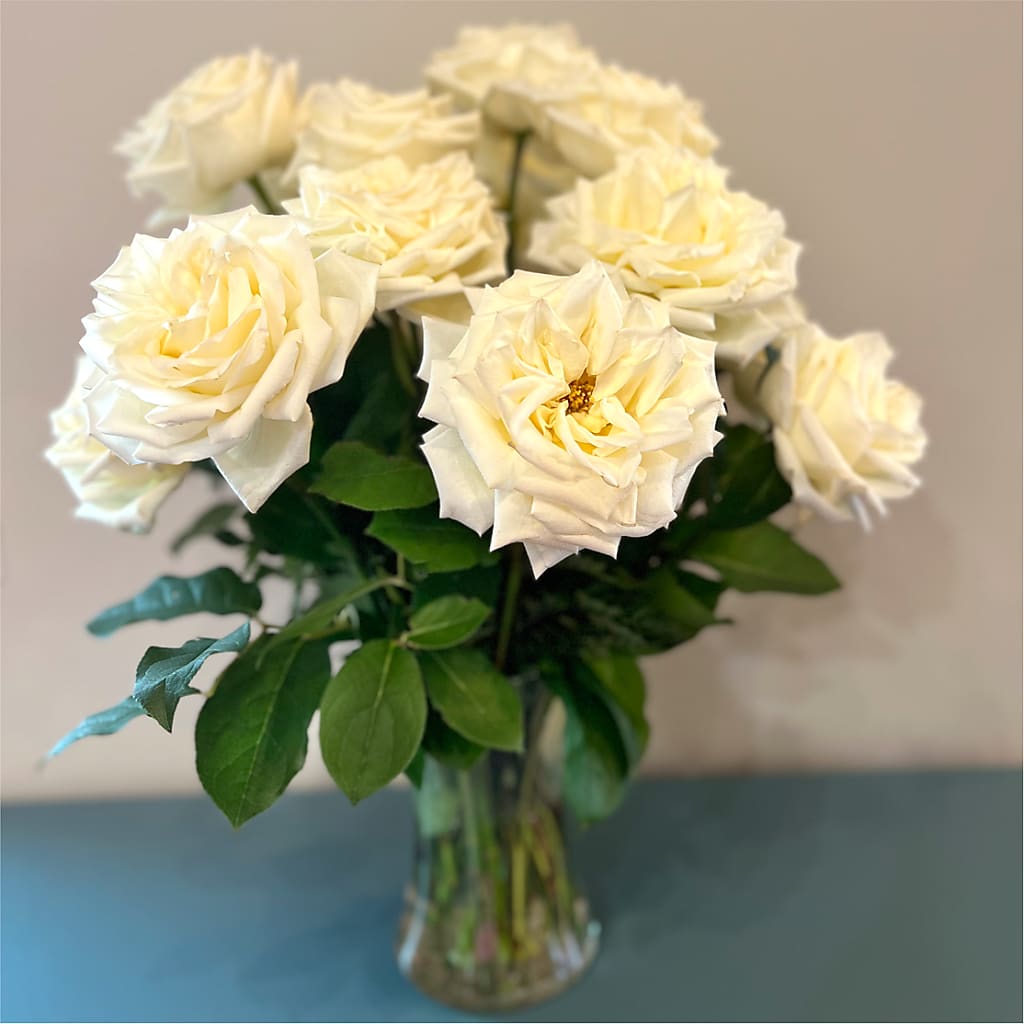 Long Stem Yellow Rose Bouquet – MEME'S FLOWER SHOP LLC, Bay Minette AL
