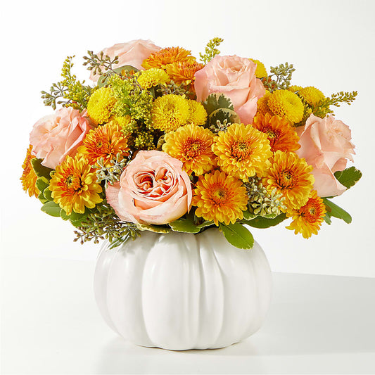 Peachy Pumpkin – MEME'S FLOWER SHOP LLC, Bay Minette AL