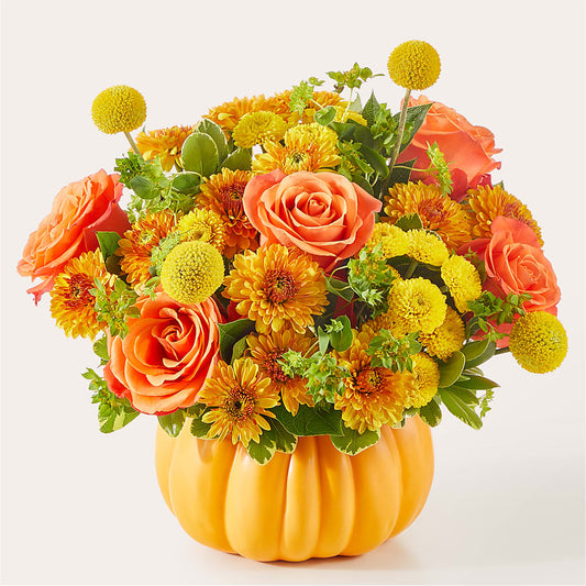 Gourdgeous Pumpkin – MEME'S FLOWER SHOP LLC, Bay Minette AL
