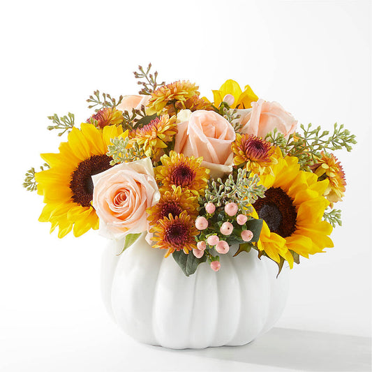 Pumpkin to Talk About Bouquet – MEME'S FLOWER SHOP LLC, Bay Minette AL
