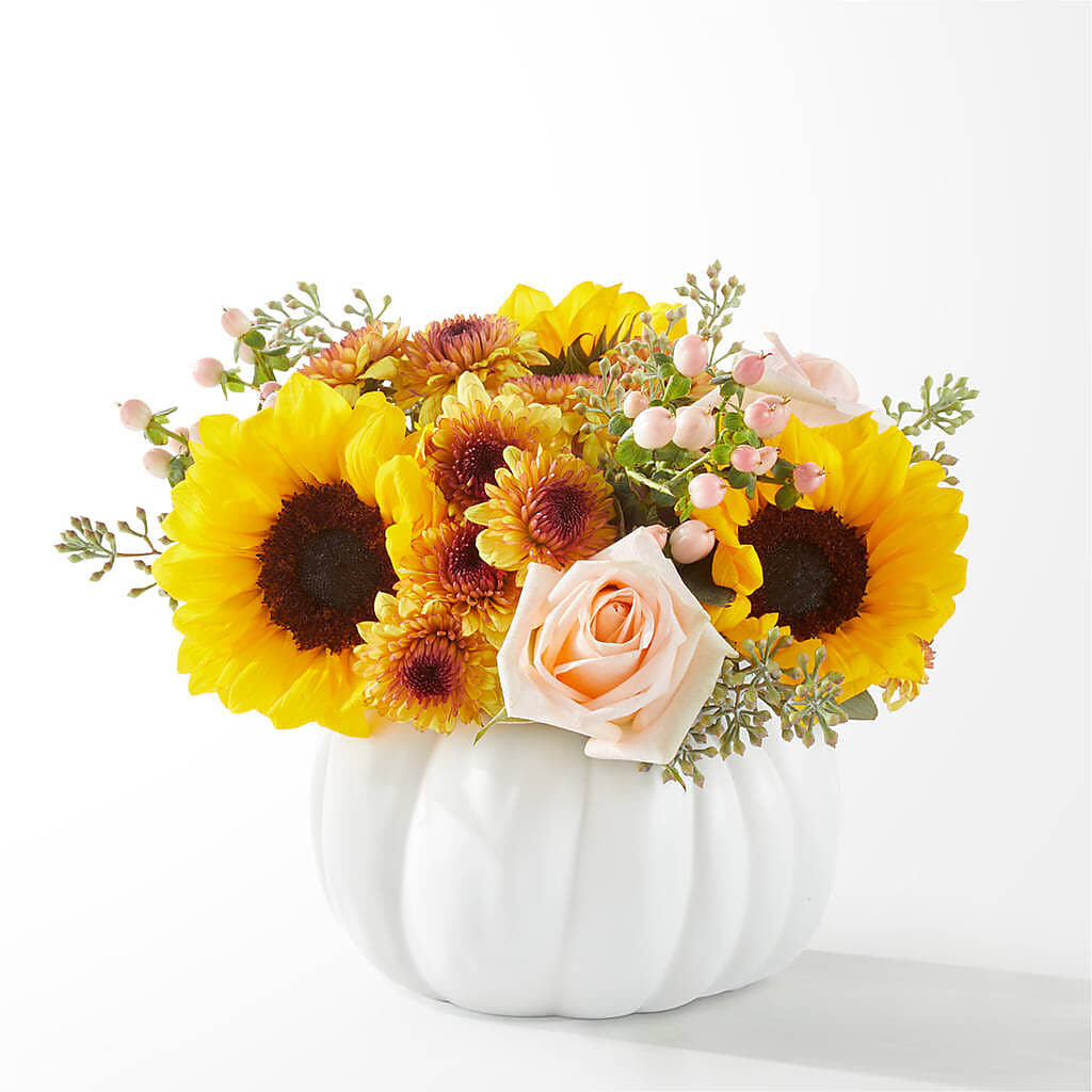 Pumpkin to Talk About Bouquet – MEME'S FLOWER SHOP LLC, Bay Minette AL