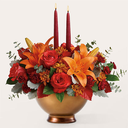 Fruits of Fall Centerpiece – MEME'S FLOWER SHOP LLC, Bay Minette AL