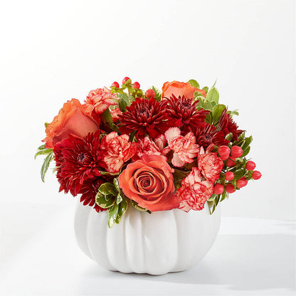 Autumn Air Pumpkin Bouquet – MEME'S FLOWER SHOP LLC, Bay Minette AL