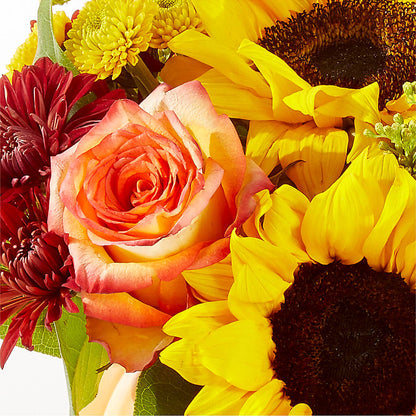Golden Gourd Pumpkin Bouquet – MEME'S FLOWER SHOP LLC, Bay Minette AL