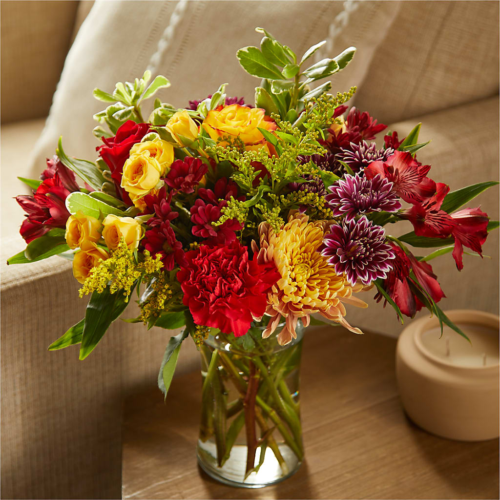 Fall Delight – A Florist Original – MEME'S FLOWER SHOP LLC, Bay Minette AL