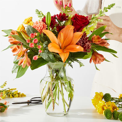 Fall Delight – A Florist Original – MEME'S FLOWER SHOP LLC, Bay Minette AL