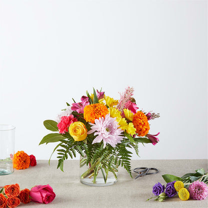 Feast of Color – A Florist Original – MEME'S FLOWER SHOP LLC, Bay Minette AL