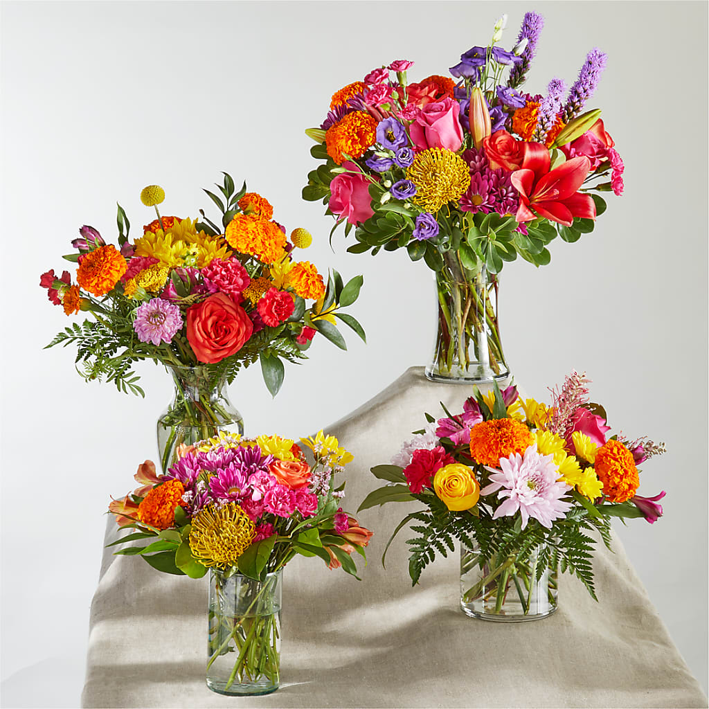 Feast of Color – A Florist Original – MEME'S FLOWER SHOP LLC, Bay Minette AL