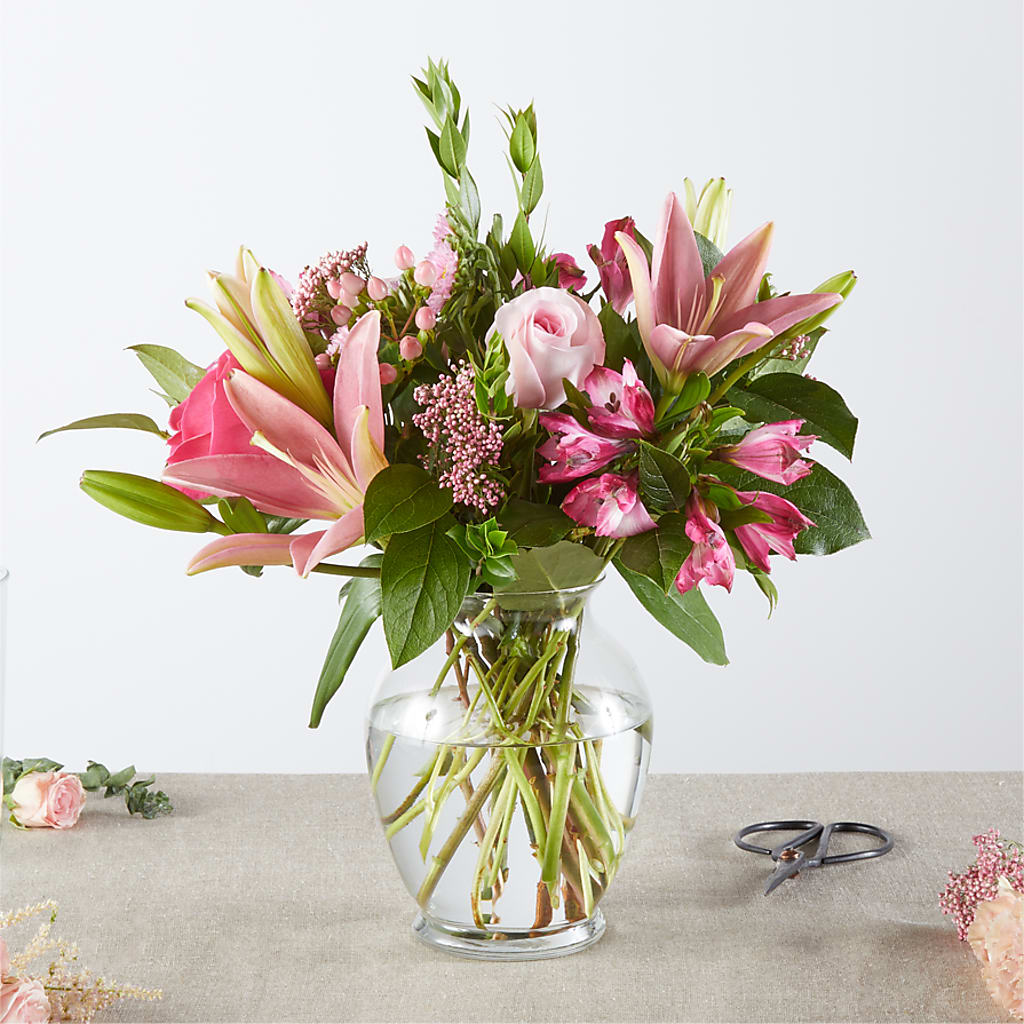 Pink Ribbon - A Florist Original – MEME'S FLOWER SHOP LLC, Bay Minette AL
