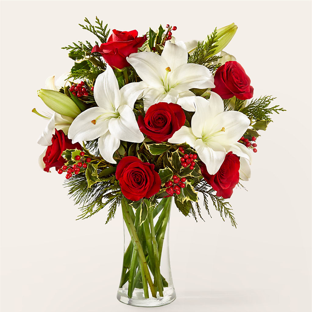 Sparkling Snowflakes Bouquet – MEME'S FLOWER SHOP LLC, Bay Minette AL