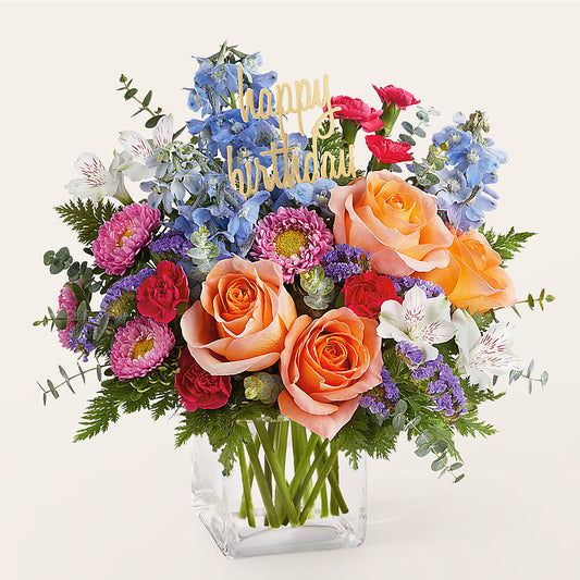 Birthday Bash Bouquet – MEME'S FLOWER SHOP LLC, Bay Minette AL