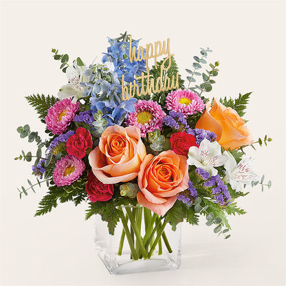 Birthday Bash Bouquet – MEME'S FLOWER SHOP LLC, Bay Minette AL