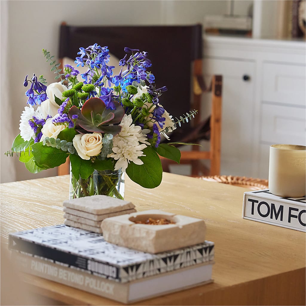 Cerulean Waves Bouquet – MEME'S FLOWER SHOP LLC, Bay Minette AL
