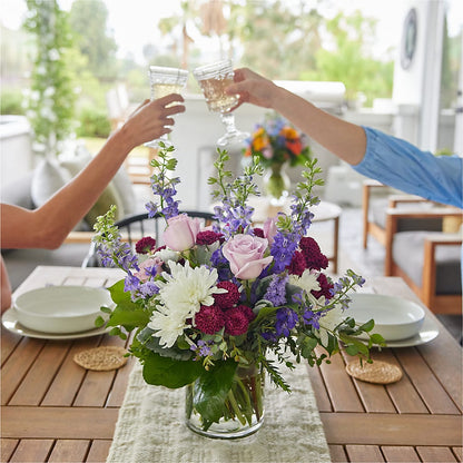 Violet Frost Bouquet – MEME'S FLOWER SHOP LLC, Bay Minette AL
