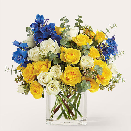 Bouquet Citrine Étincelant